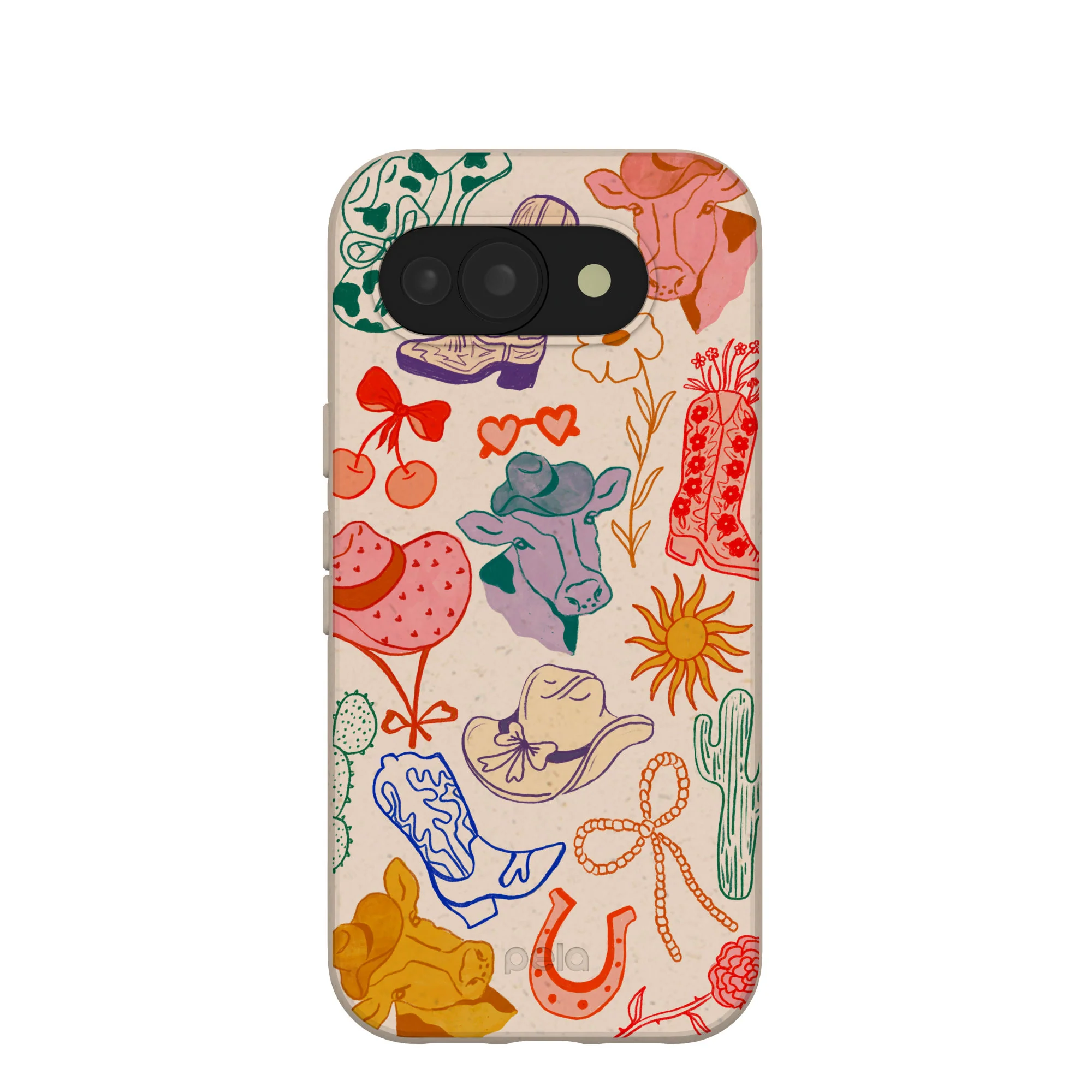 Seashell Retro Rodeo Google Pixel 10a Case