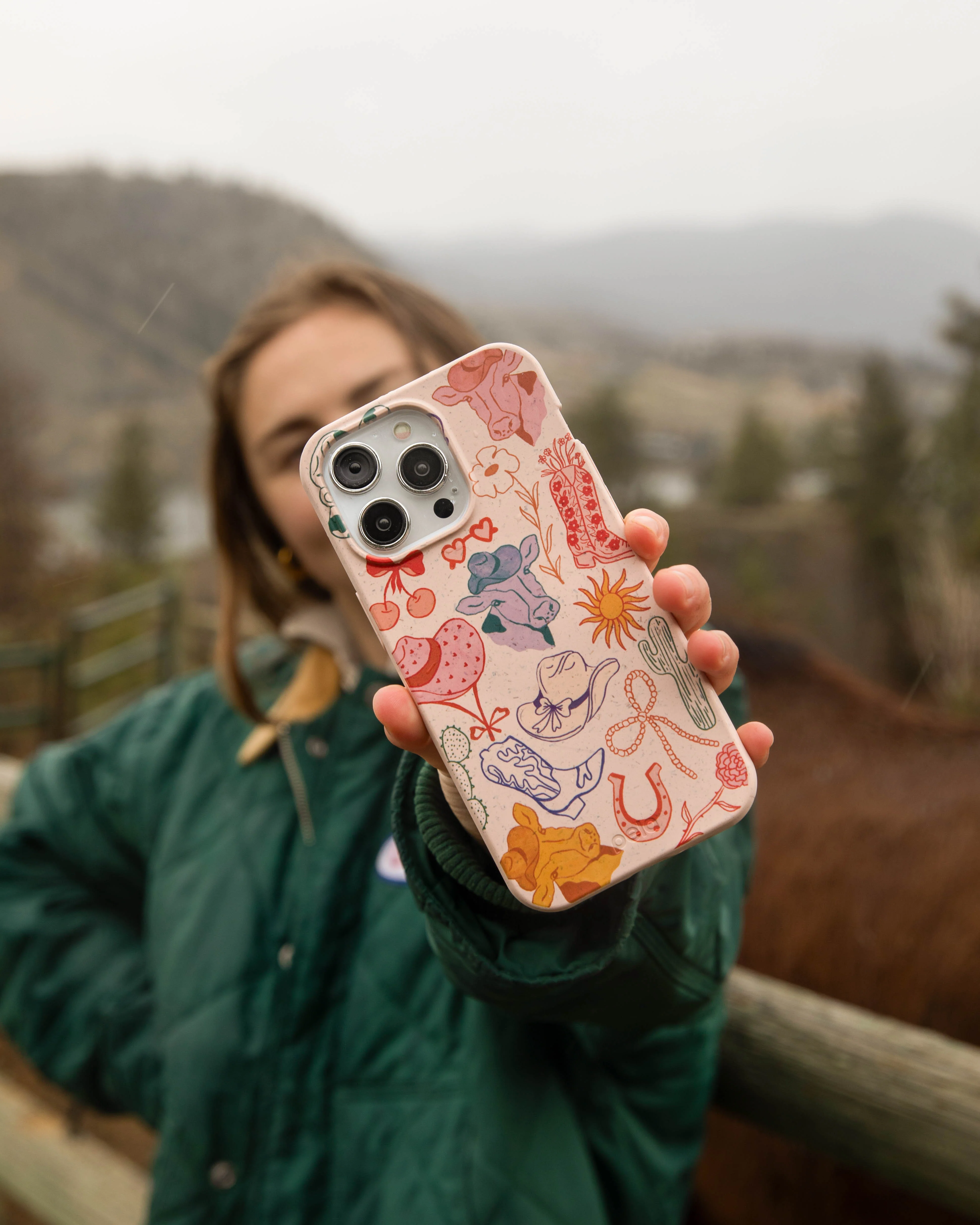 Seashell Retro Rodeo Google Pixel 7 Case - Image 2