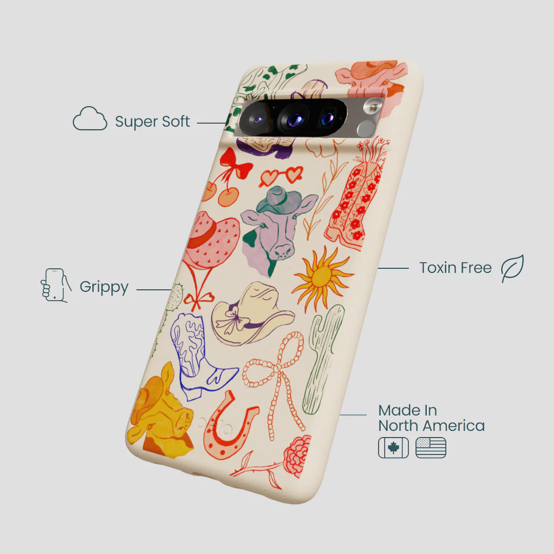 Seashell Retro Rodeo Google Pixel 8 Pro Case - Image 4