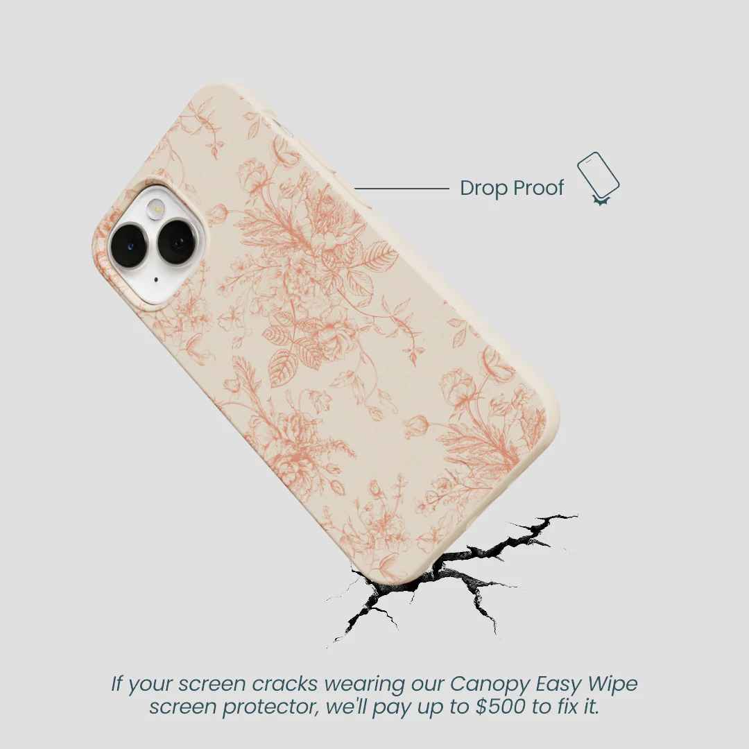Seashell Rococo Bouquets iPhone 13 Case - Image 5