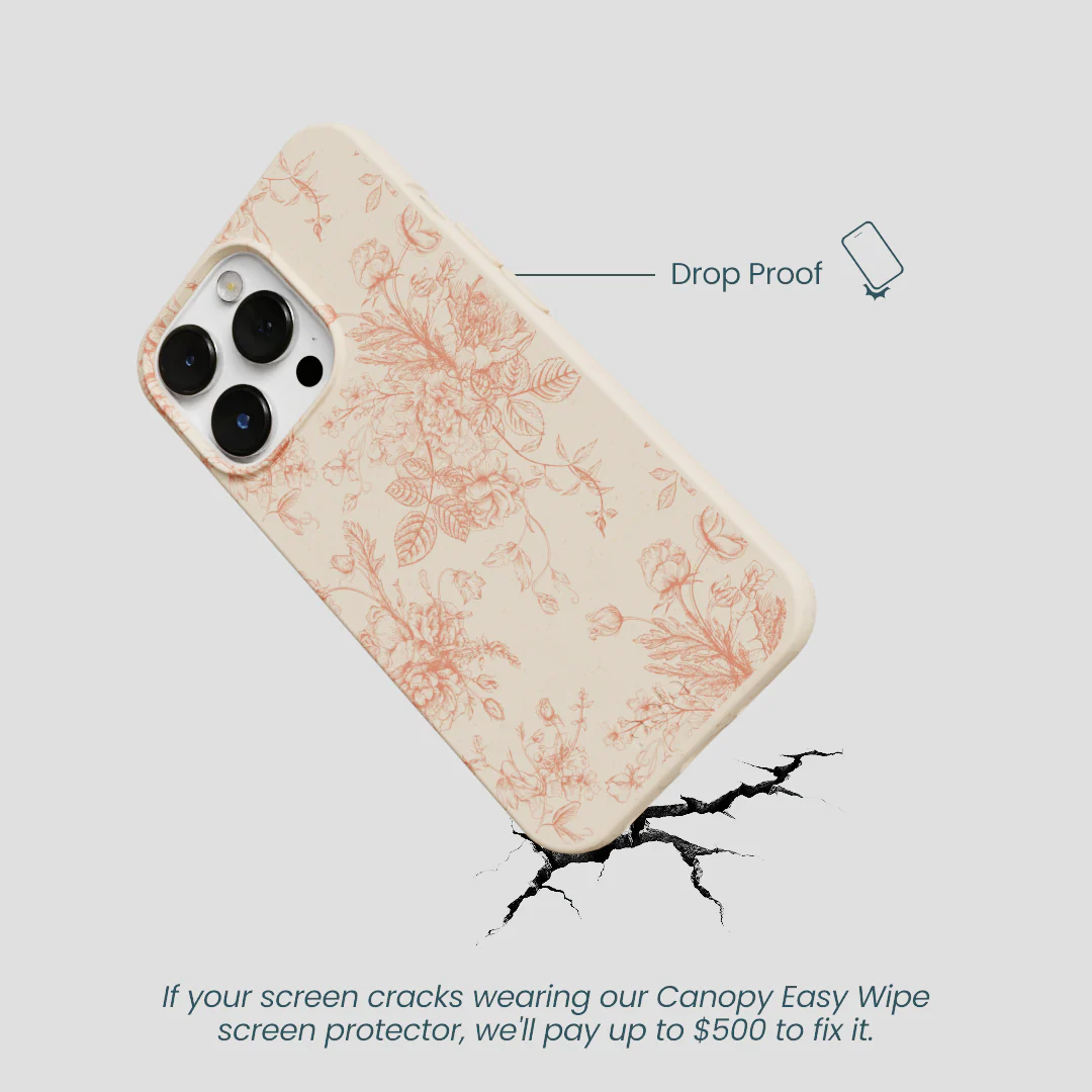 Seashell Rococo Bouquets iPhone 13 Pro Case - Image 5