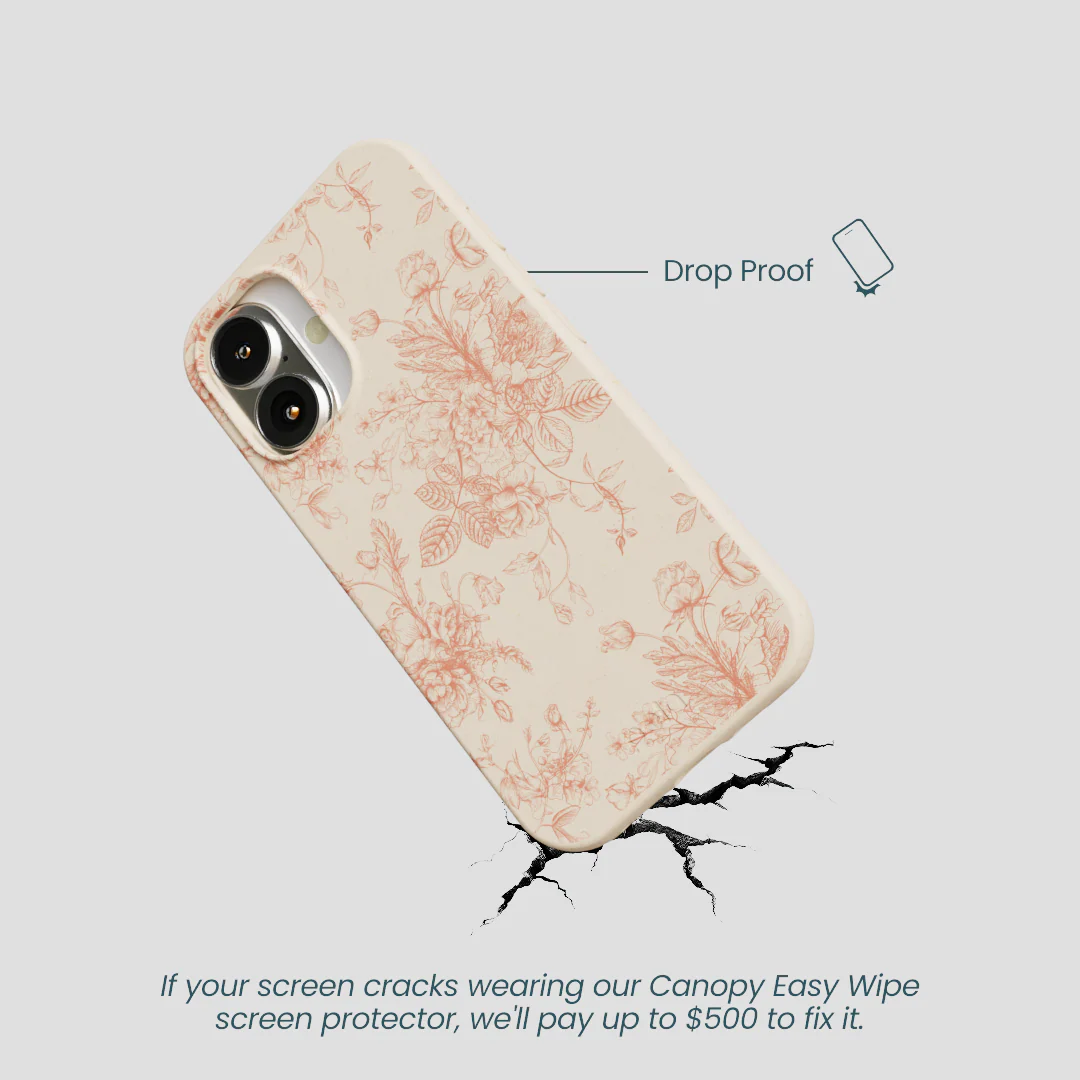 Seashell Rococo Bouquets iPhone 16 Case - Image 5