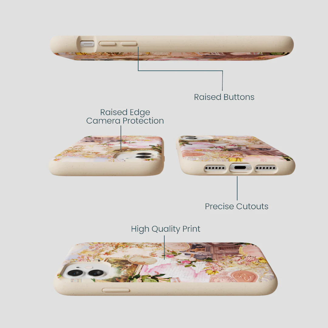 Seashell Rococo Romance iPhone 11 Case - Image 3