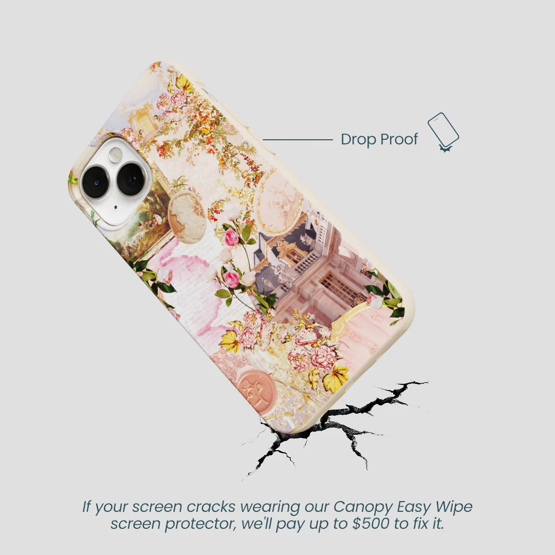 Seashell Rococo Romance iPhone 13 Case - Image 5