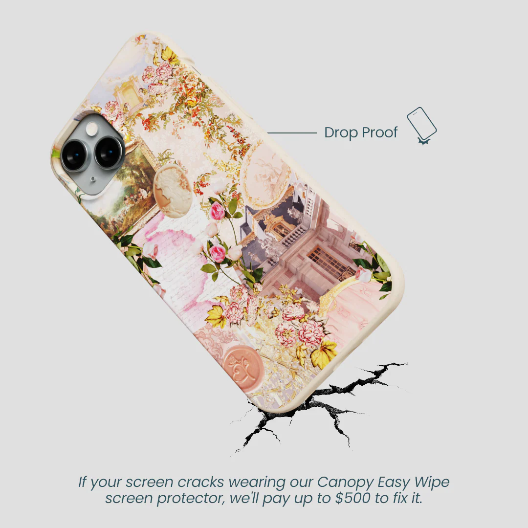 Seashell Rococo Romance iPhone 14 Plus Case - Image 5
