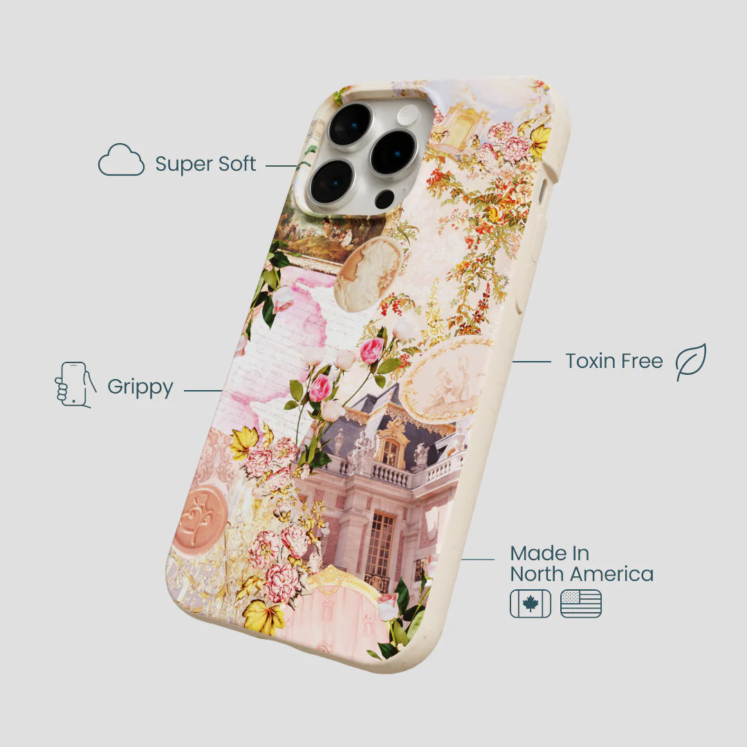 Seashell Rococo Romance iPhone 14 Pro Max Case - Image 4