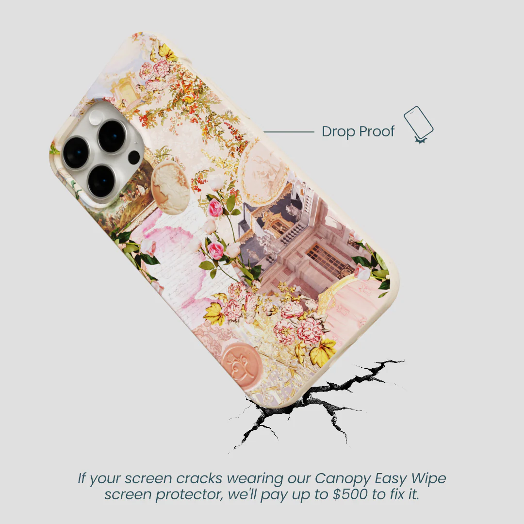 Seashell Rococo Romance iPhone 14 Pro Max Case - Image 5