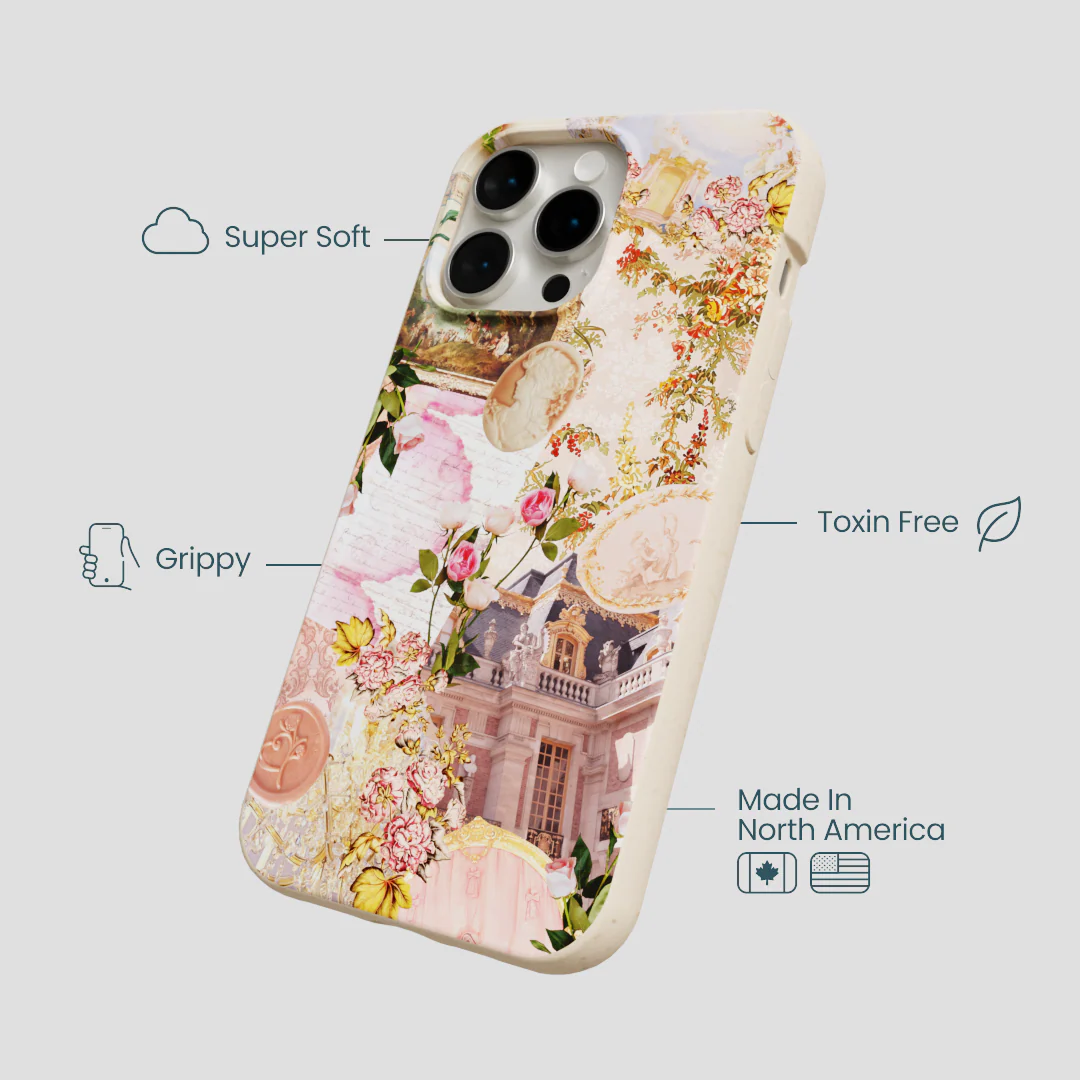 Seashell Rococo Romance iPhone 15 Pro Max Case - Image 4