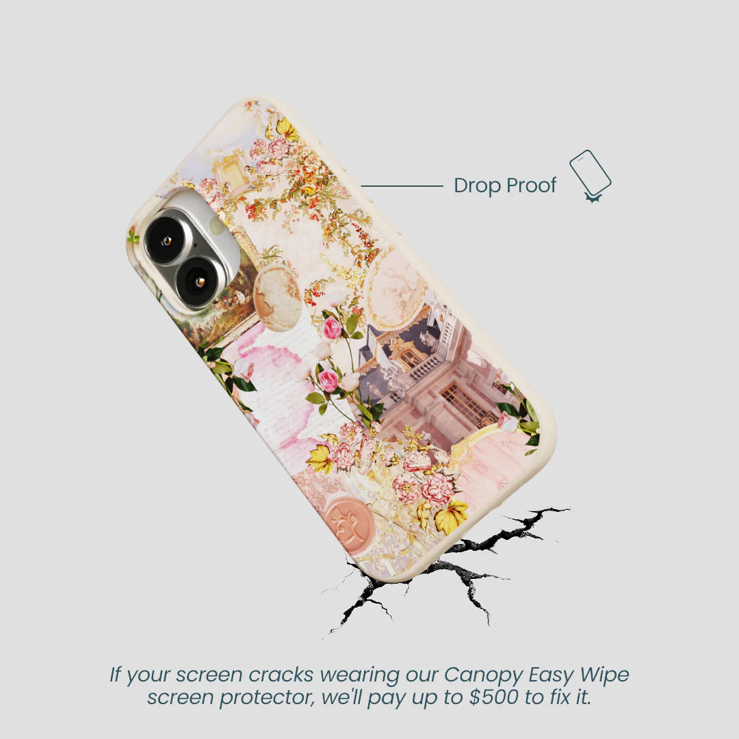 Seashell Rococo Romance iPhone 16 Case - Image 5