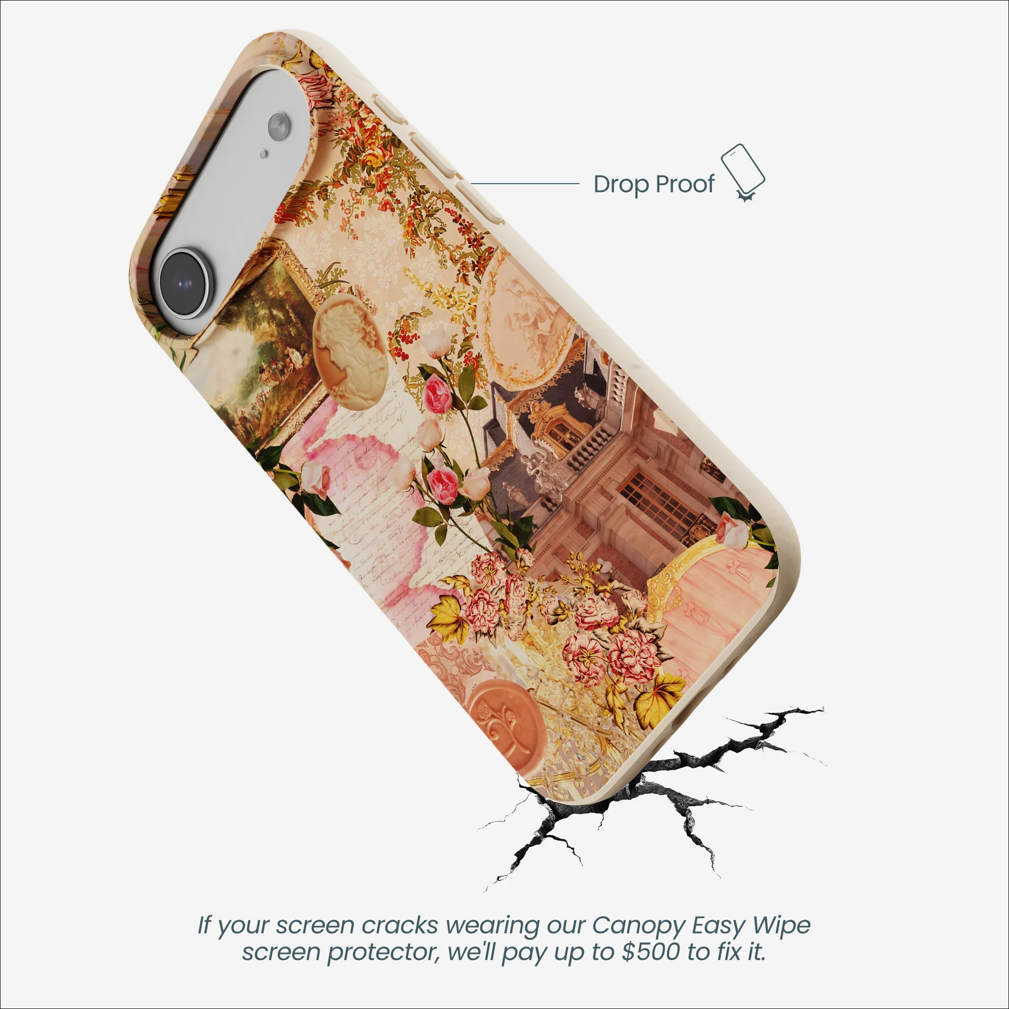 Seashell Rococo Romance iPhone Air Case - Image 5