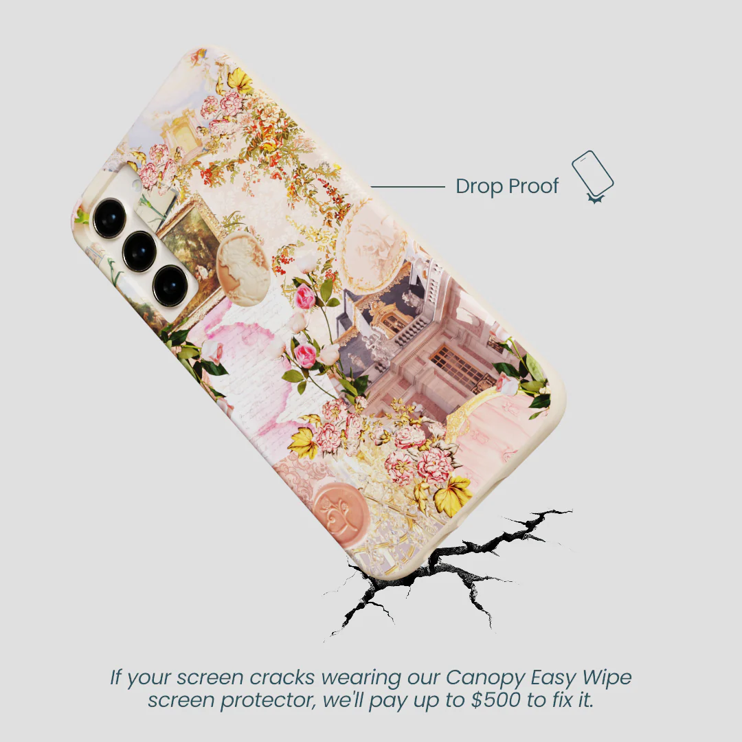 Seashell Rococo Romance Samsung Galaxy S23+(Plus) Case - Image 5