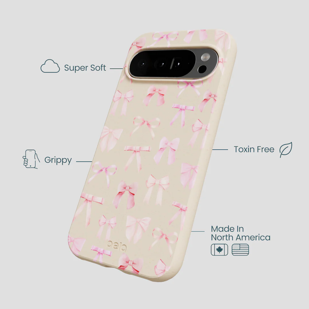 Seashell Rosy Bows Google Pixel 10 Pro XL Case - Image 4