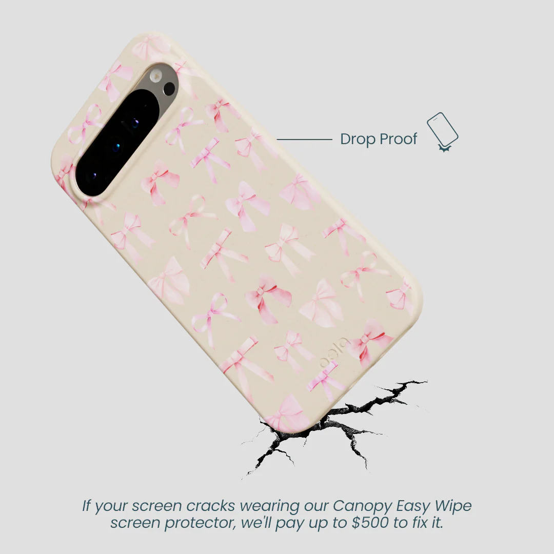 Seashell Rosy Bows Google Pixel 9 Pro XL Case - Image 5