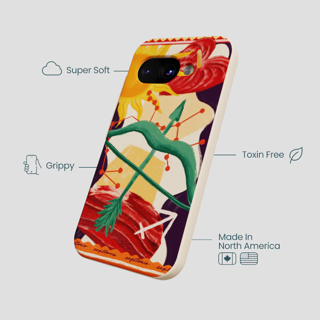 Seashell Sagittarius Archer Google Pixel 9a Case - Image 3