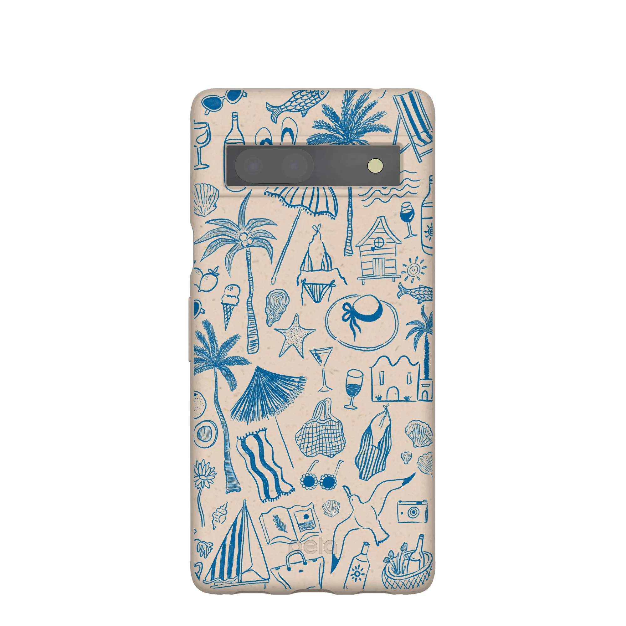 Seashell Salted Ink Google Pixel 7a Case