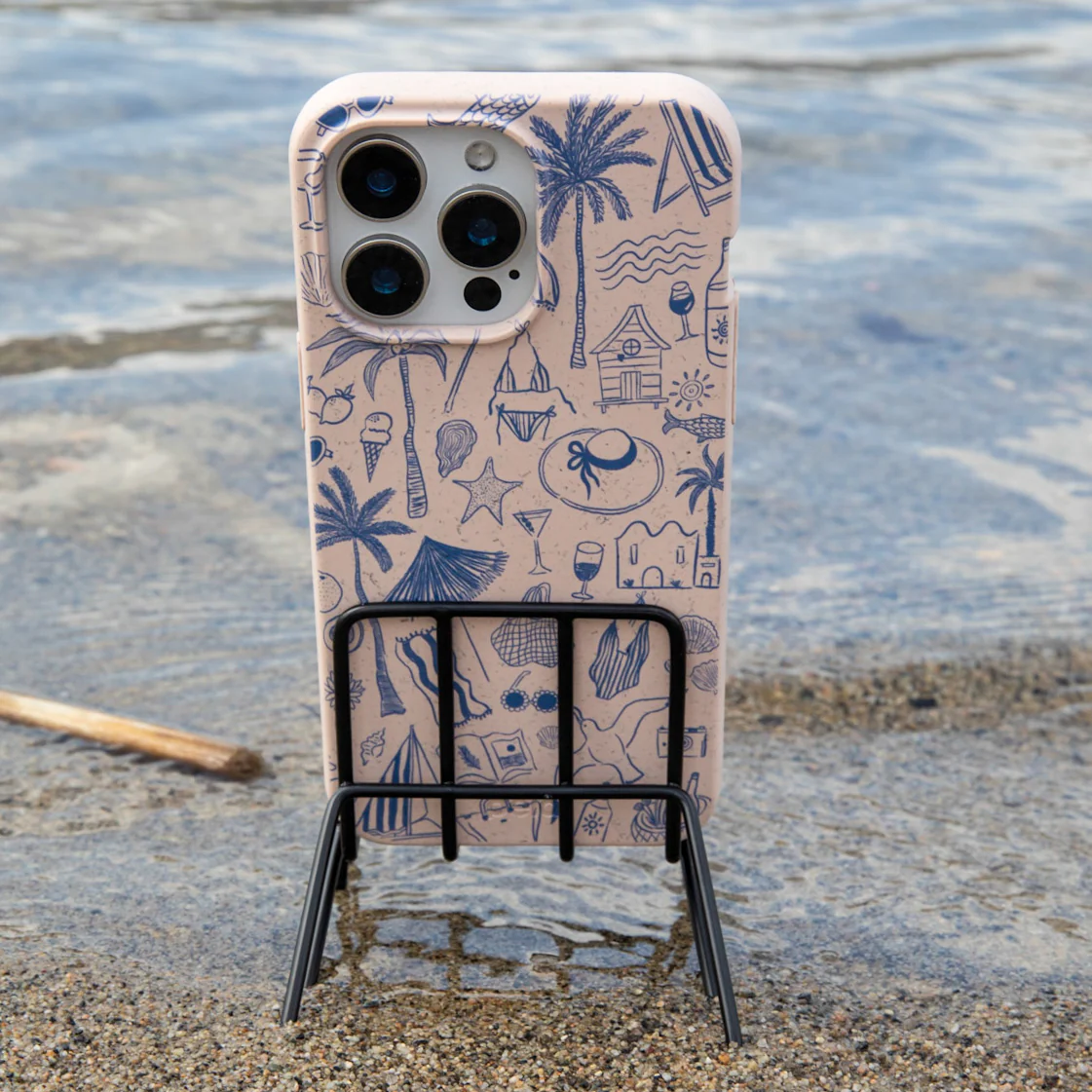 Seashell Salted Ink Google Pixel 8 Case - Image 2