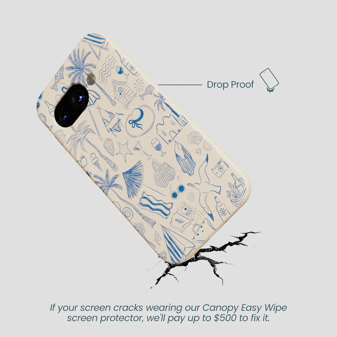 Seashell Salted Ink Google Pixel 9a Case - Image 5