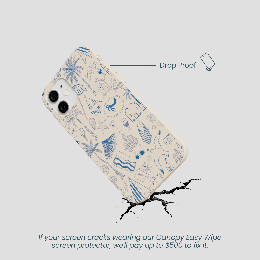 Seashell Salted Ink iPhone 12 Mini Case - Image 5