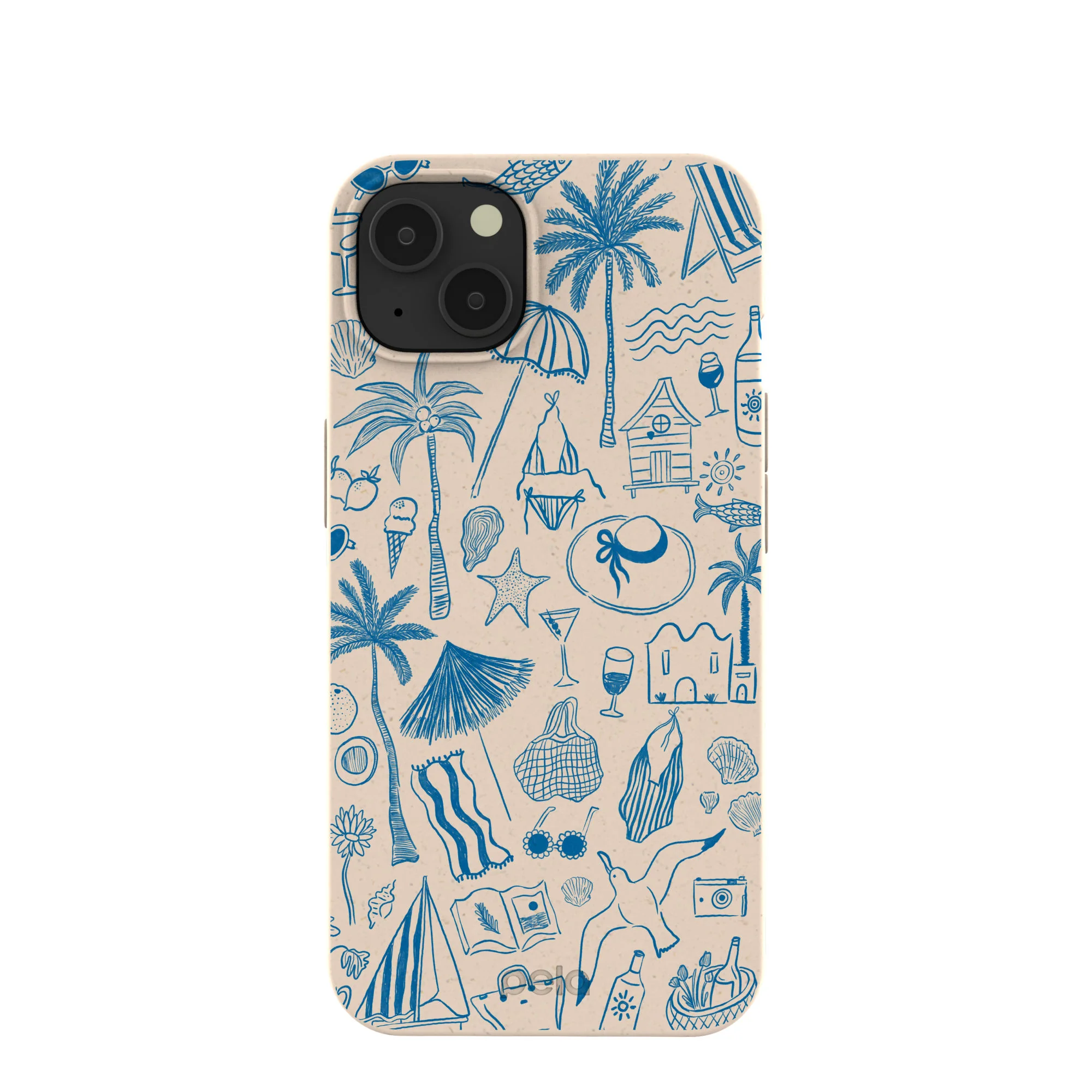 Seashell Salted Ink iPhone 13 Case