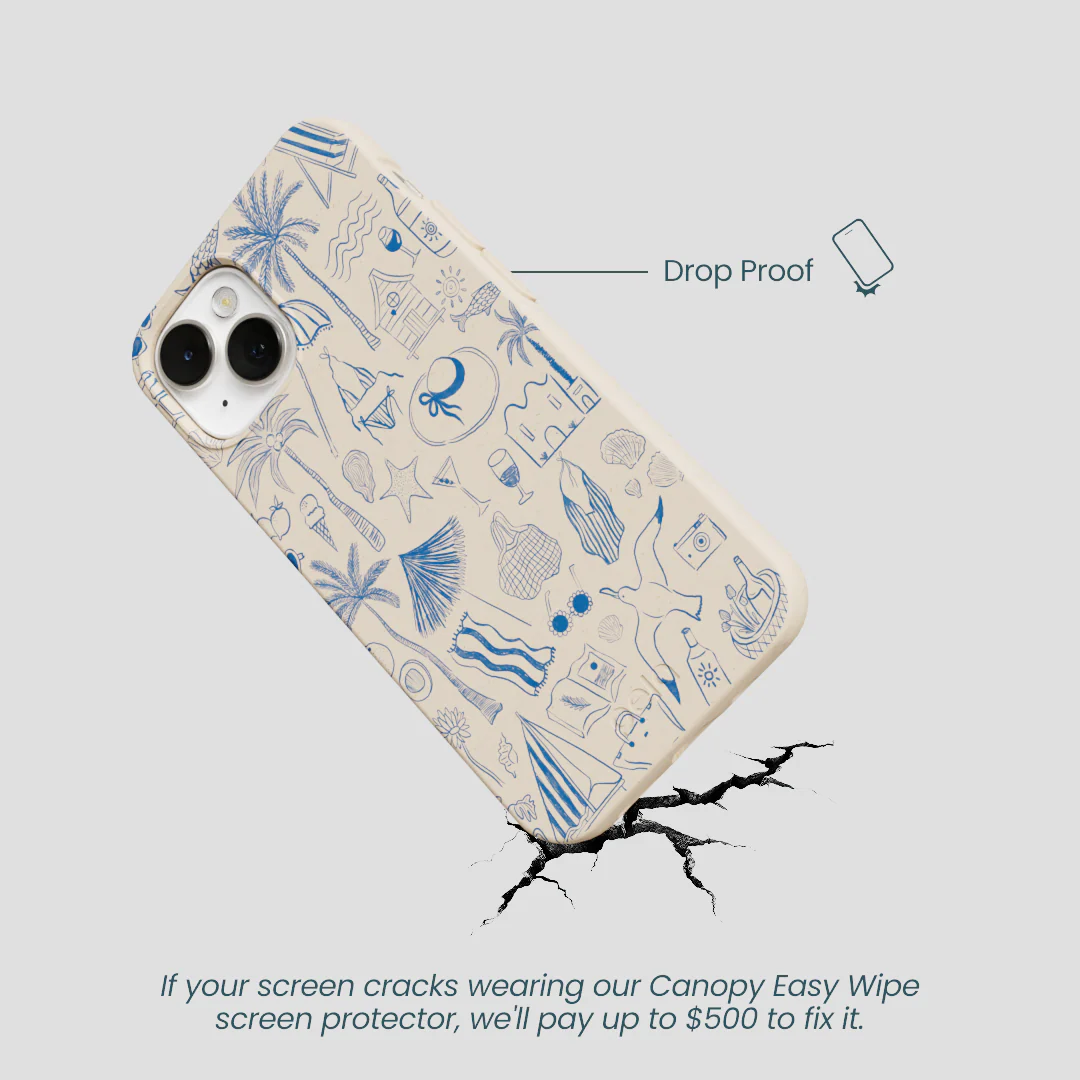 Seashell Salted Ink iPhone 13 Case - Image 5