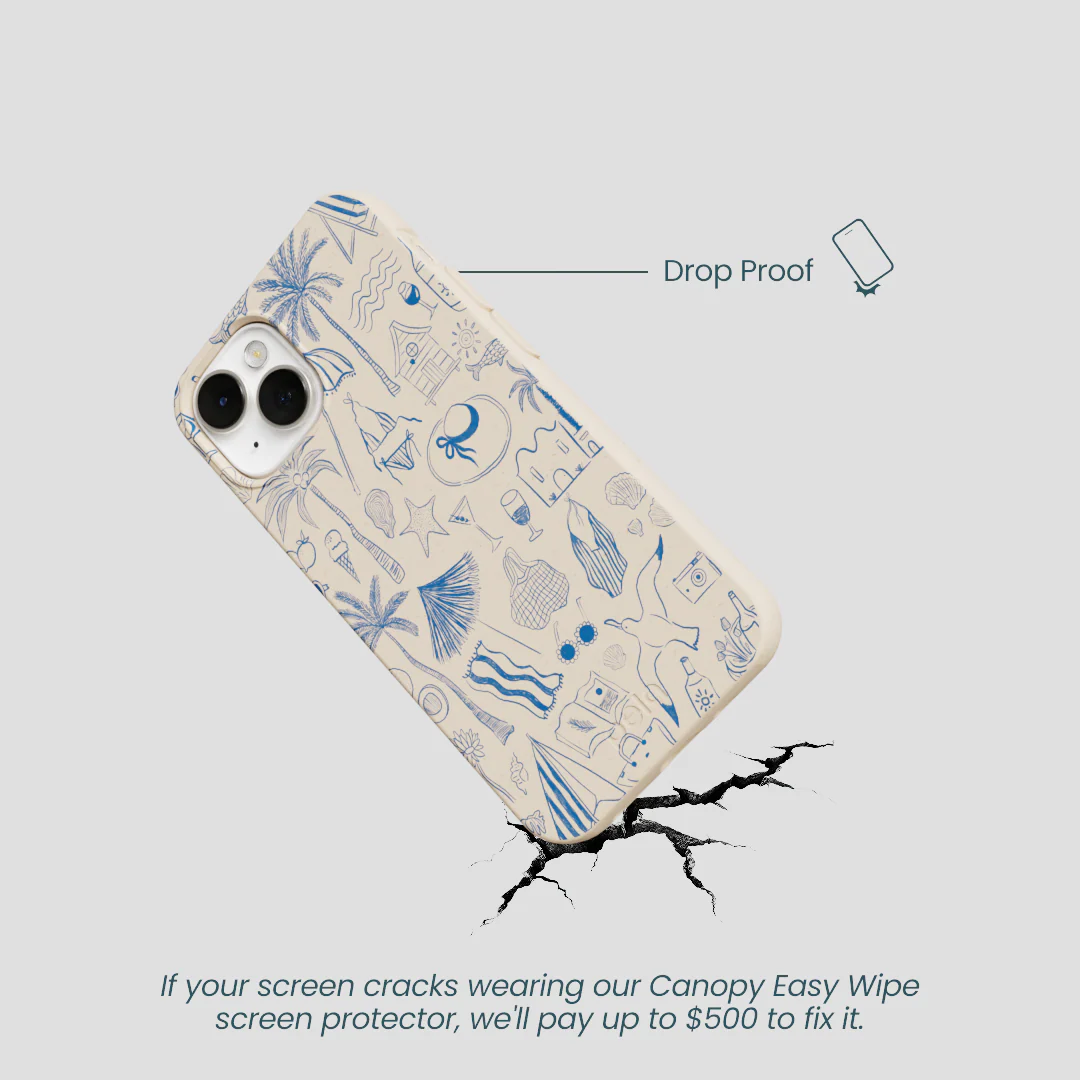 Seashell Salted Ink iPhone 13 Mini Case - Image 5