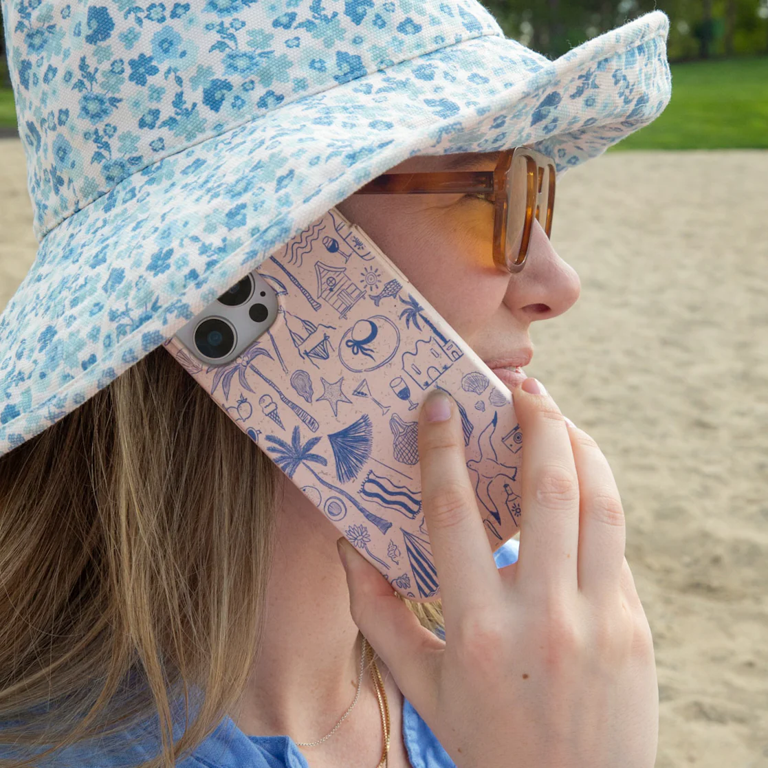 Seashell Salted Ink Samsung Galaxy S23+(Plus) Case - Image 6