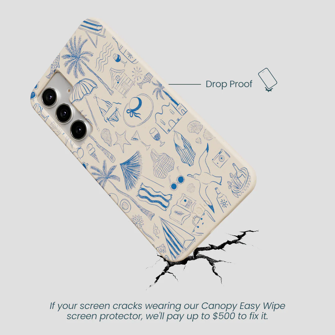Seashell Salted Ink Samsung Galaxy S25+(Plus) Case - Image 5