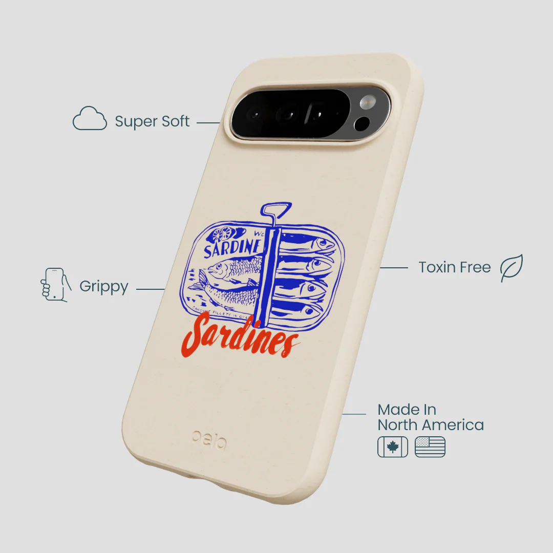 Seashell Sardines Google Pixel 10 Pro XL Case - Image 3