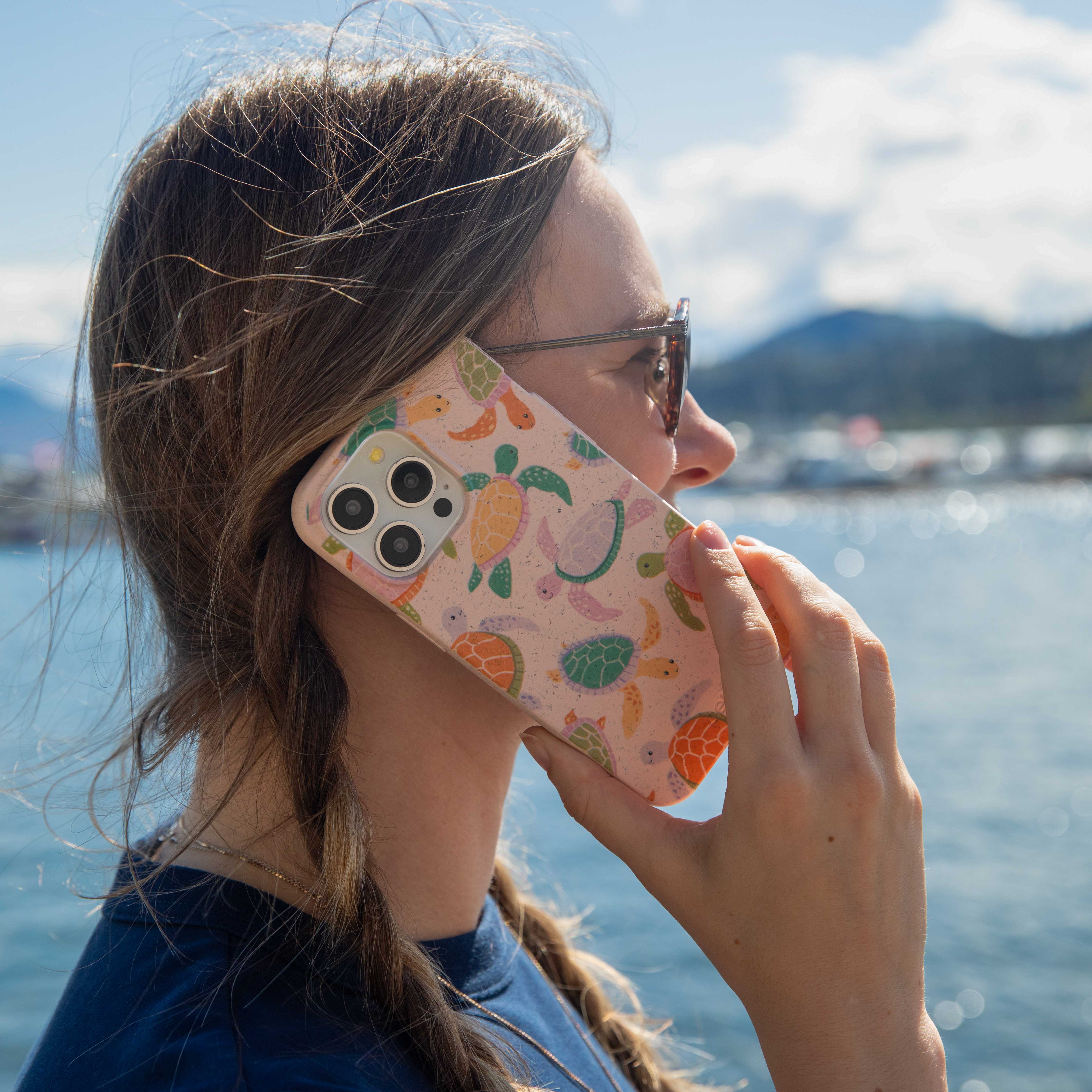 Seashell Sea Turtle Party Google Pixel 6a Case - Image 9