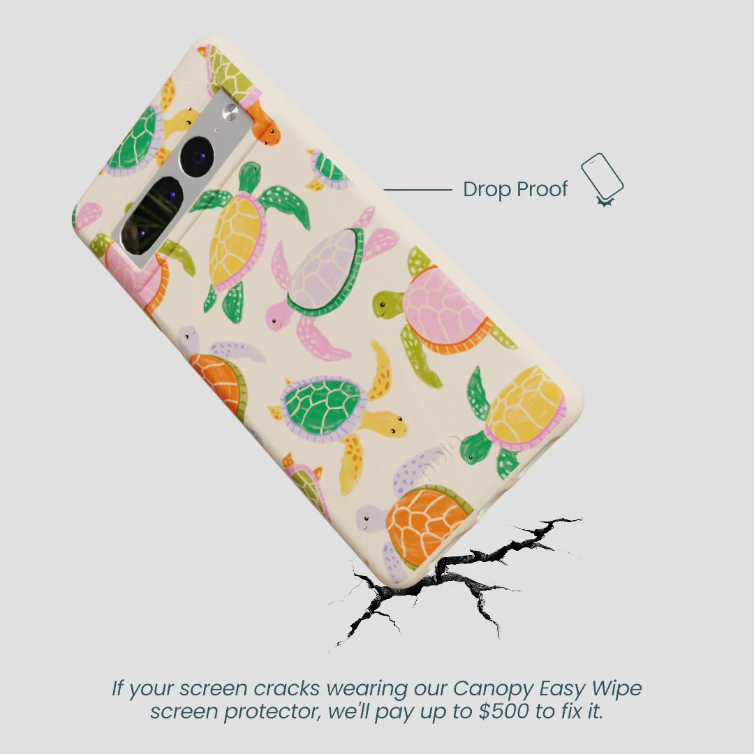 Seashell Sea Turtle Party Google Pixel 7 Pro Case - Image 5