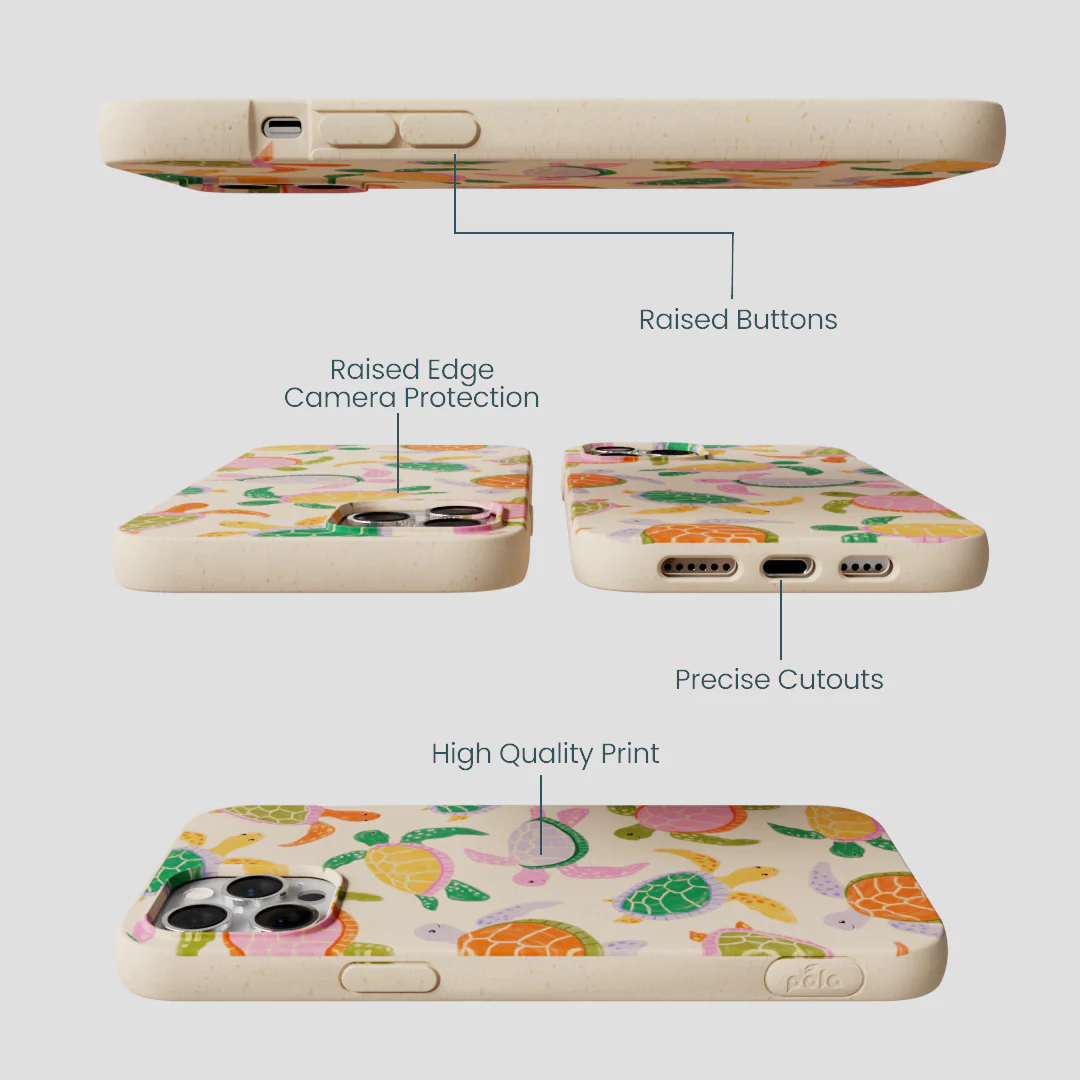 Seashell Sea Turtle Party iPhone 12 Pro Max Case - Image 3