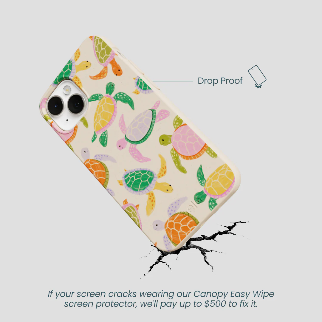 Seashell Sea Turtle Party iPhone 13 Case - Image 5