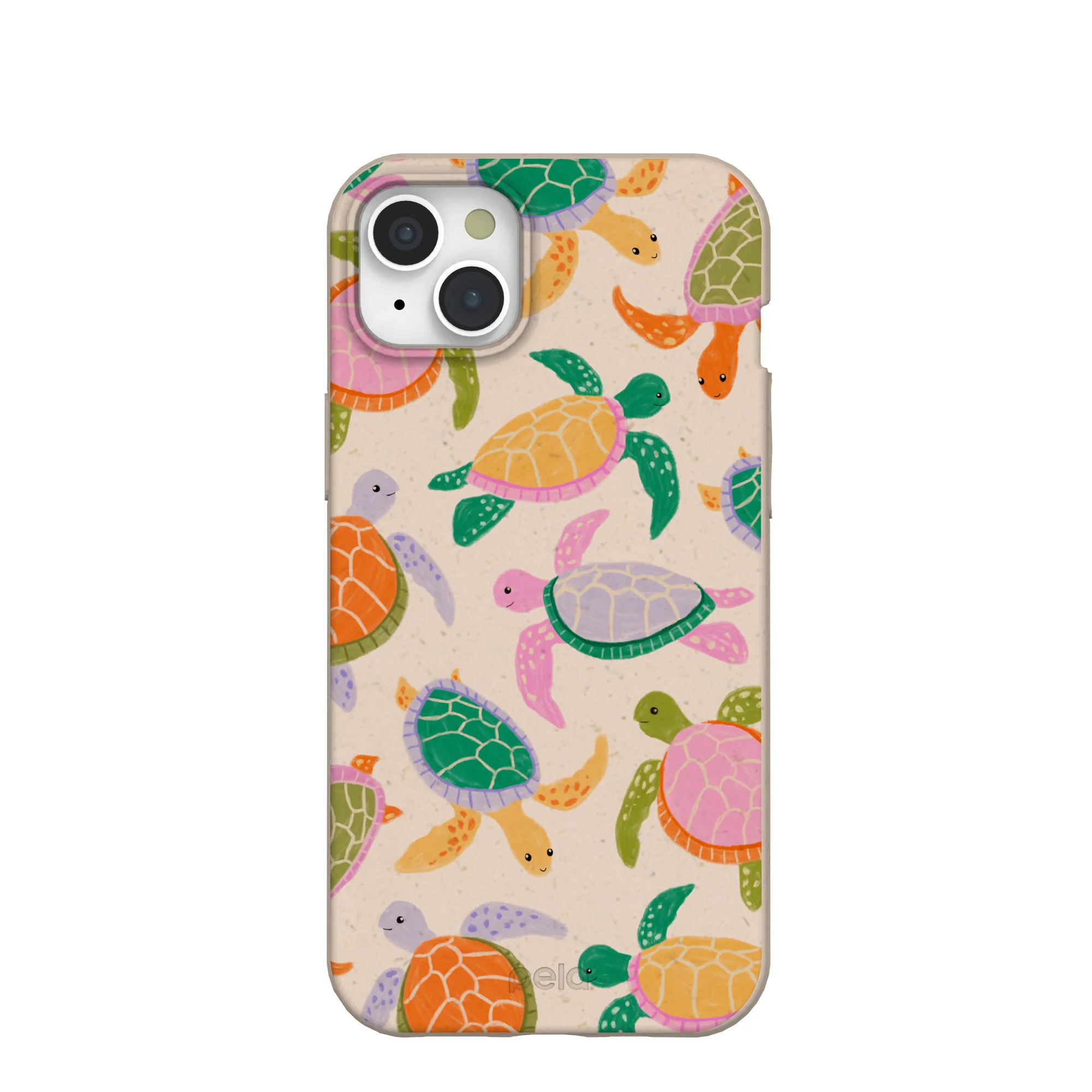 Seashell Sea Turtle Party iPhone 15 Plus Case