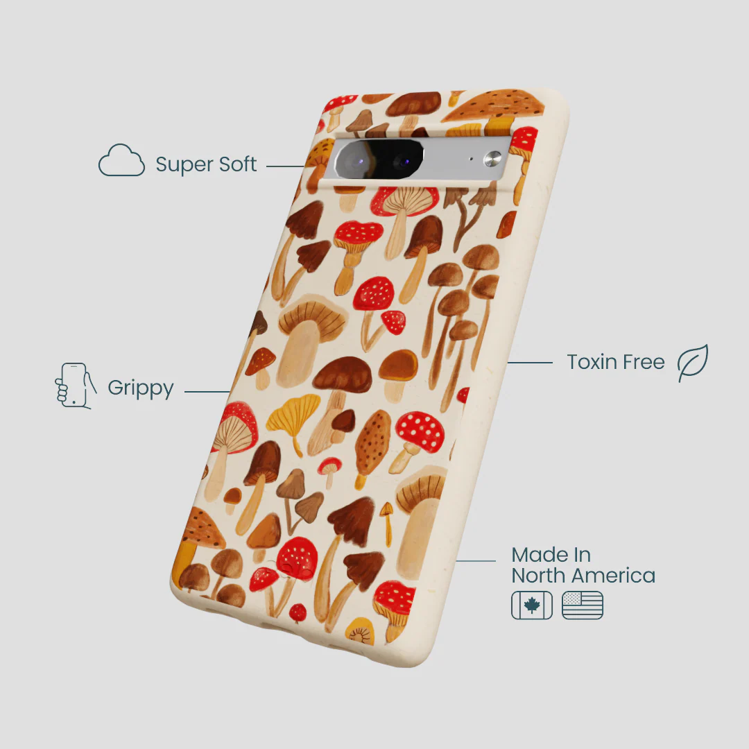 Seashell Shroomy Days Google Pixel 7 Case - Image 4