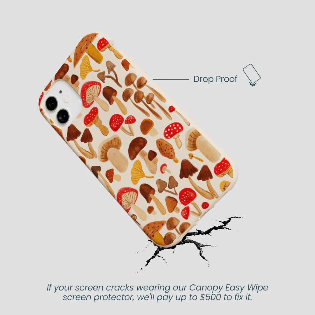 Seashell Shroomy Days iPhone 11 Case - Image 5