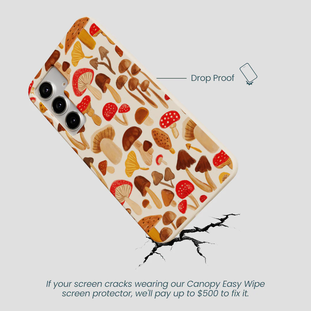 Seashell Shroomy Days Samsung Galaxy S25+(Plus) Case - Image 5