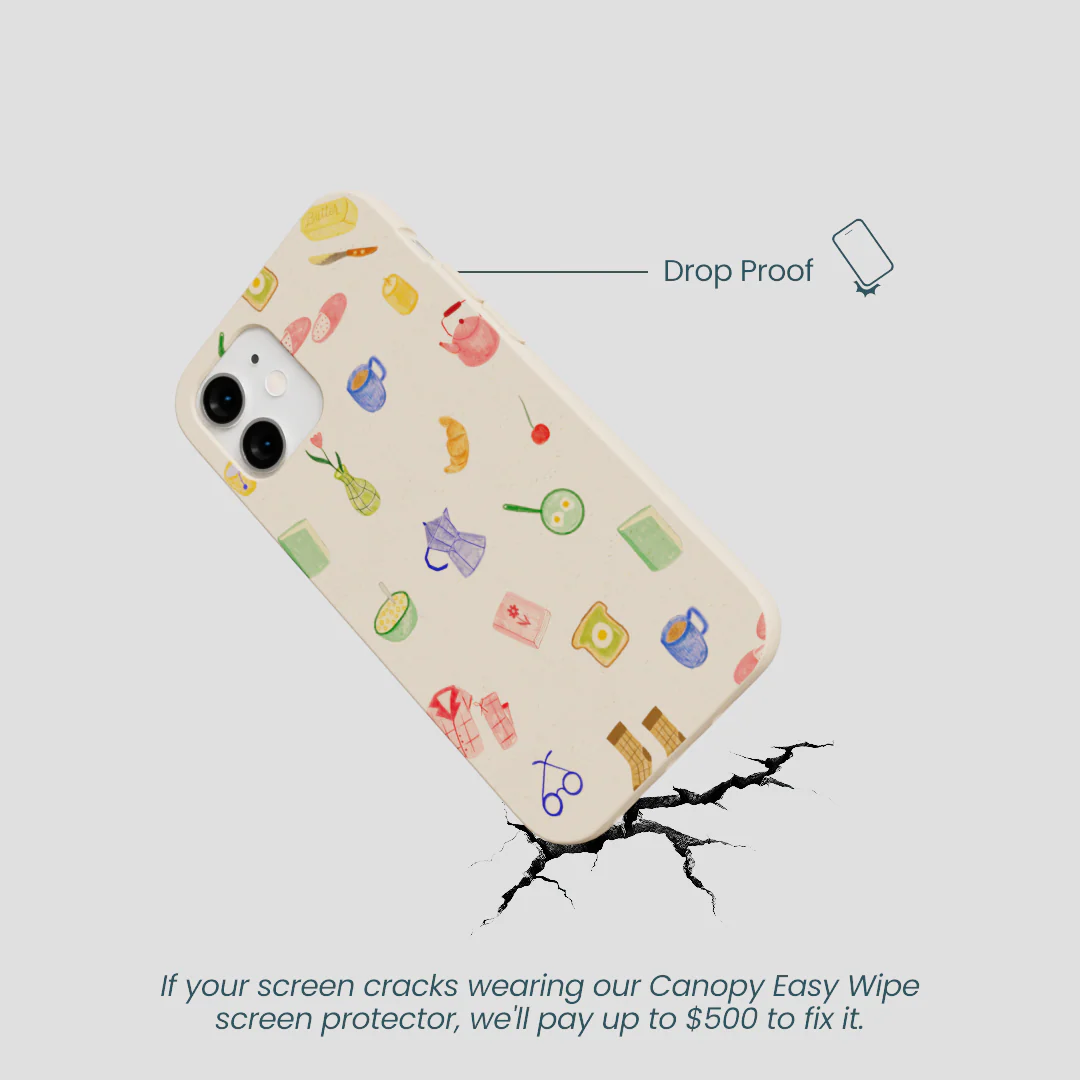 Seashell Slow Mornings iPhone 12 Mini Case - Image 5