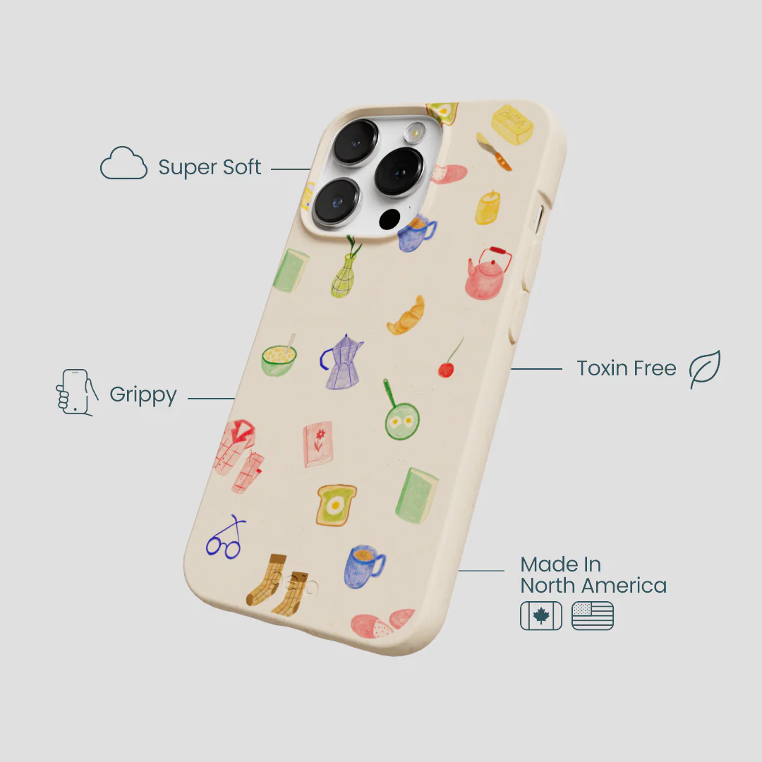 Seashell Slow Mornings iPhone 13 Pro Case - Image 4