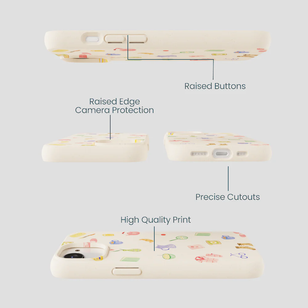 Seashell Slow Mornings iPhone 16e/17e Case - Image 3