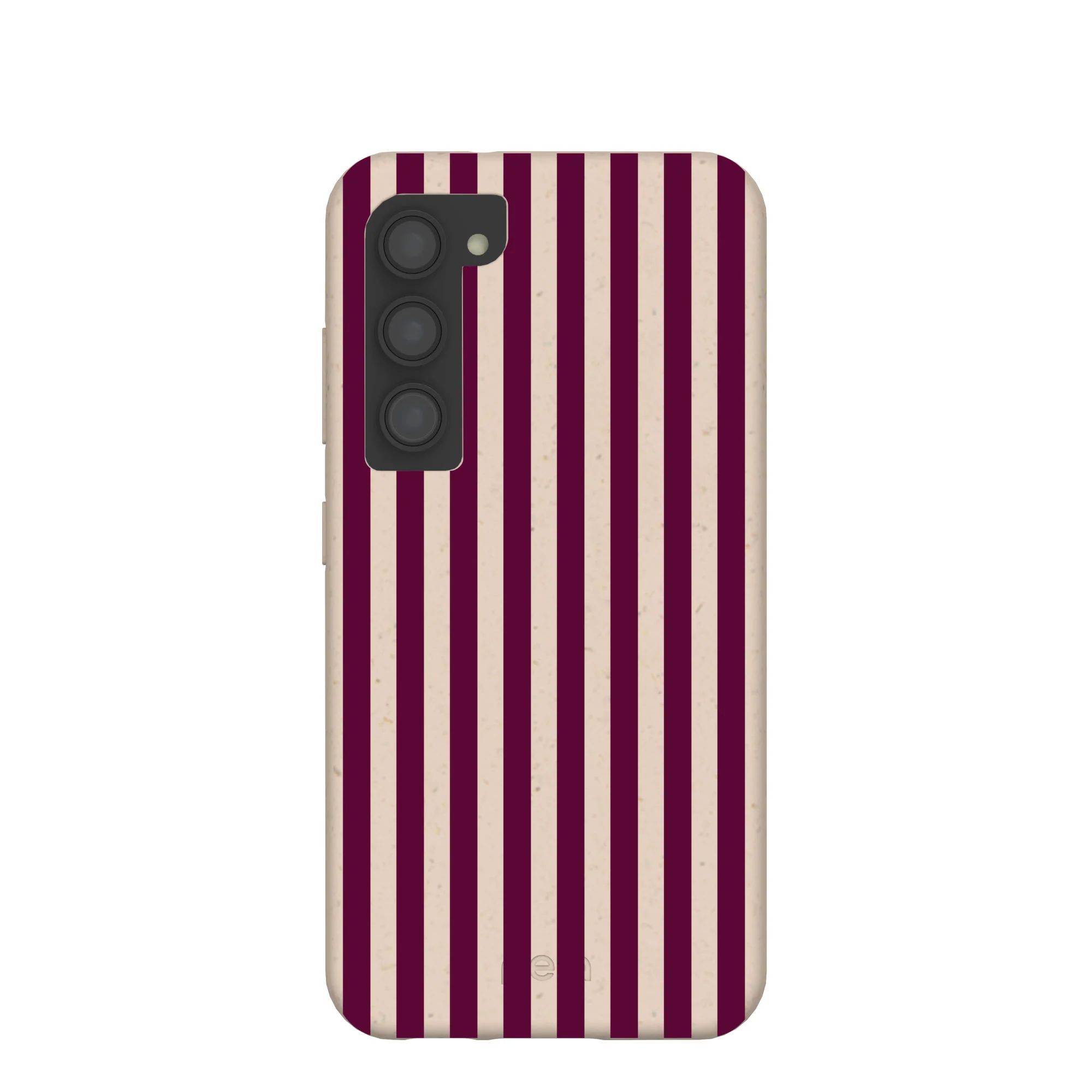 Seashell Small Wine Stripes Samsung Galaxy S23 Case