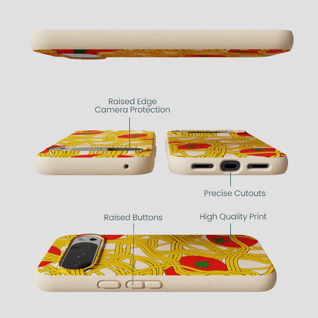 Seashell Spaghetti Splash Google Pixel 10 Pro XL Case - Image 3