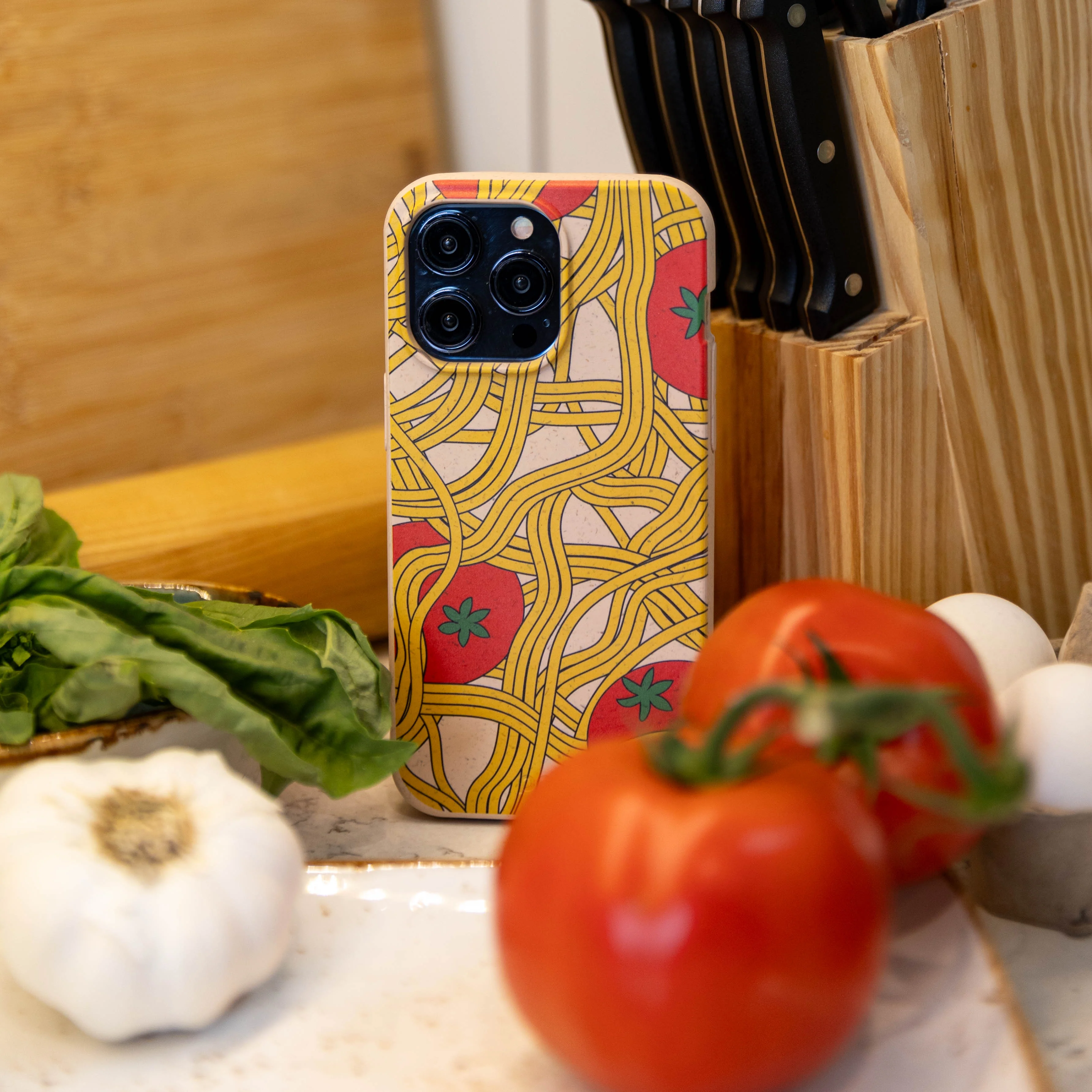 Seashell Spaghetti Splash Google Pixel 9a Case - Image 2
