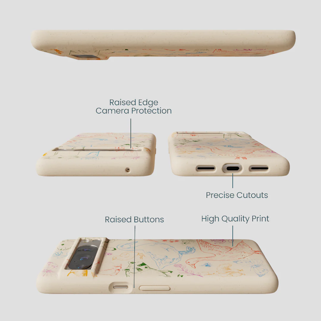 Seashell Springline Magic Google Pixel 8 Pro Case - Image 3