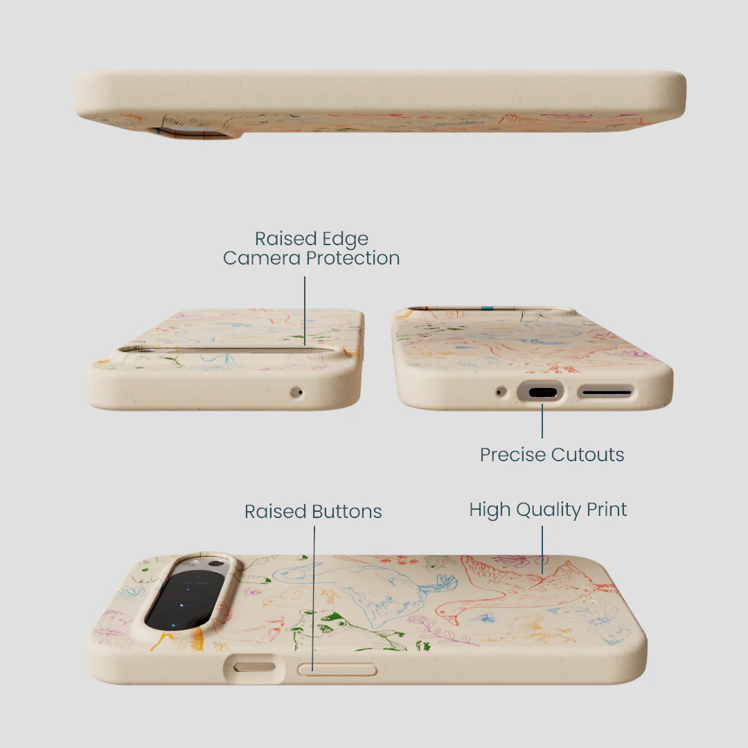 Seashell Springline Magic Google Pixel 9 Pro XL Case - Image 3