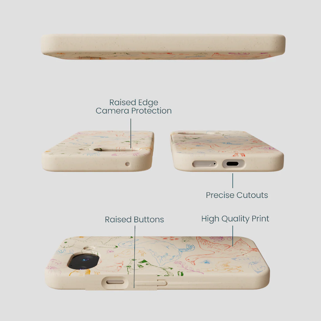 Seashell Springline Magic Google Pixel 9a Case - Image 3
