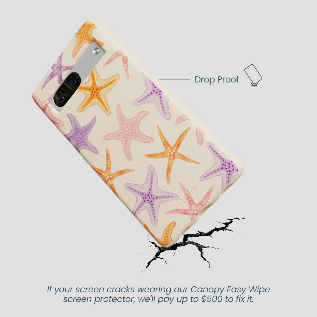 Seashell Starfish Parade Google Pixel 7a Case - Image 5