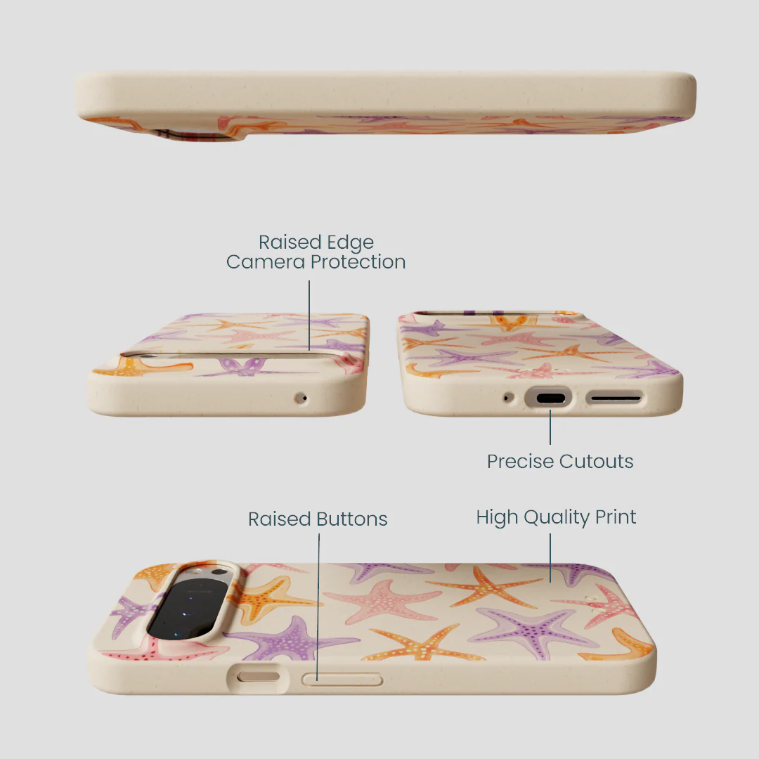 Seashell Starfish Parade Google Pixel 9 Pro XL Case - Image 3