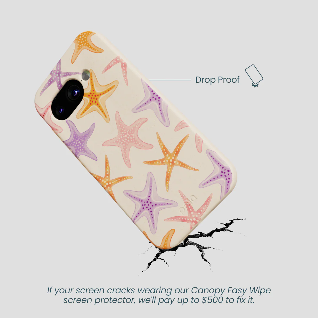 Seashell Starfish Parade Google Pixel 9a Case - Image 5