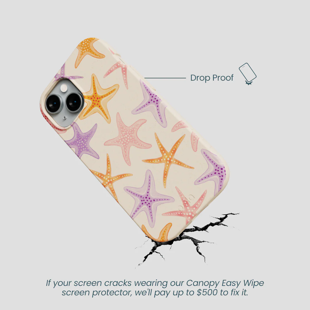 Seashell Starfish Parade iPhone 14 Case - Image 5