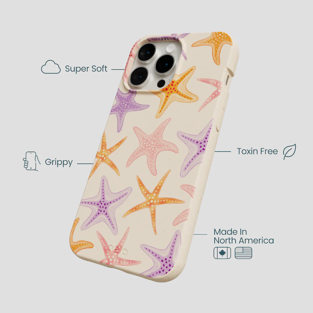 Seashell Starfish Parade iPhone 14 Pro Max Case - Image 4
